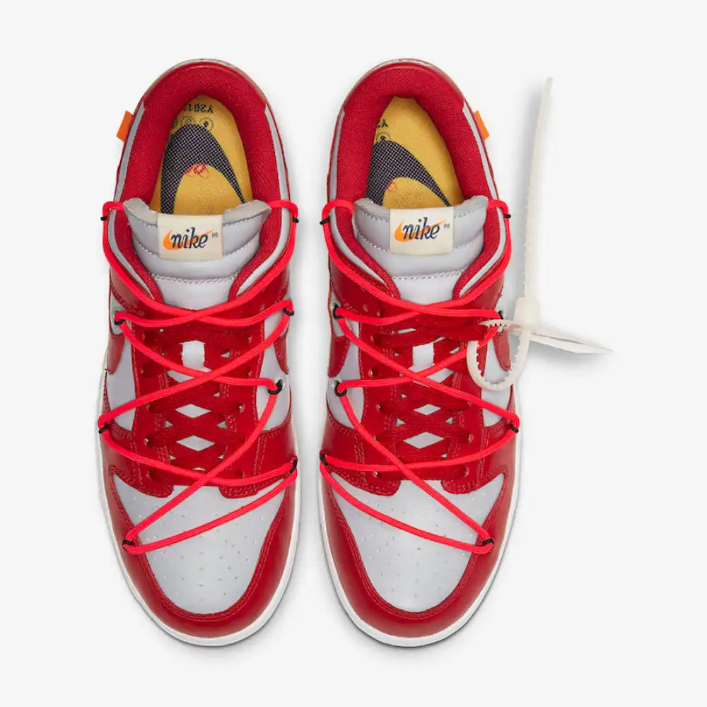 Off-White x Nike Dunk University Red - DRIP DOS ARTISTAS 