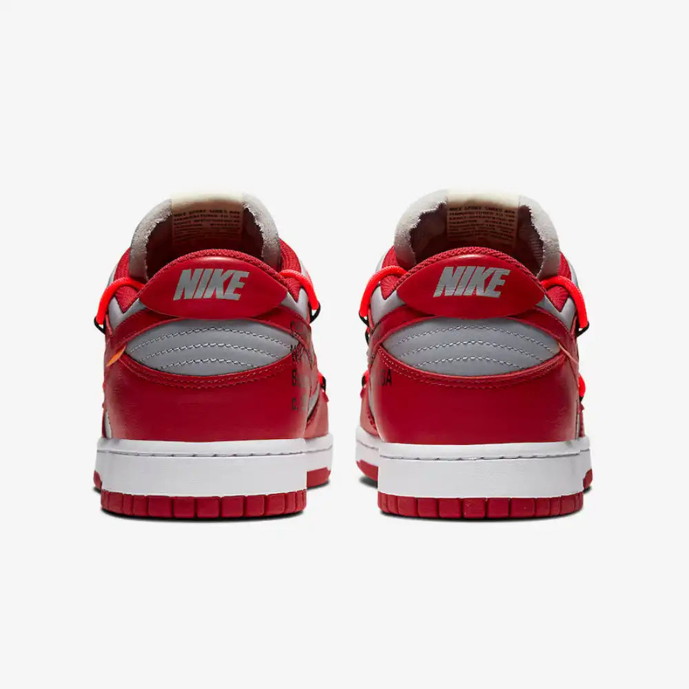 Off-White x Nike Dunk University Red - DRIP DOS ARTISTAS 