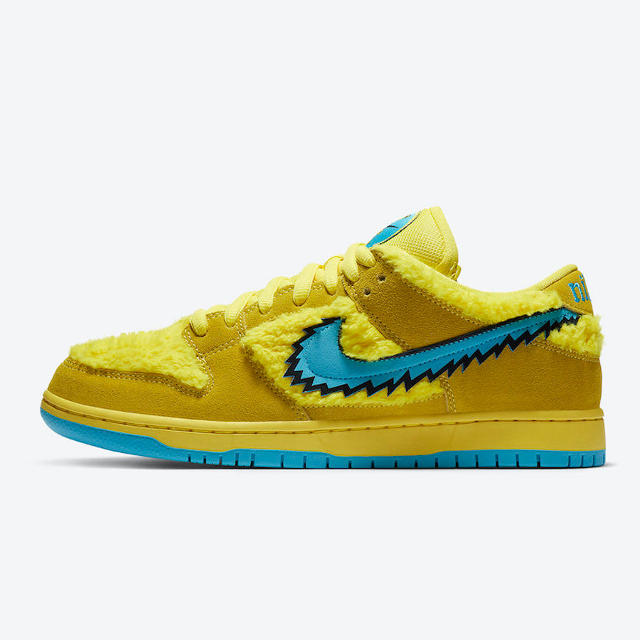 Grateful Dead x Nike SB Dunk Low Yellow Bear - DRIP DOS ARTISTAS 