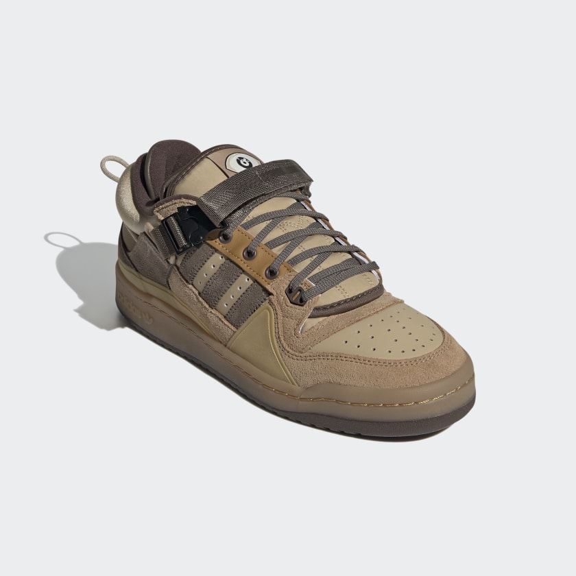 Bad Bunny x Adidas Forum Buckle Low Café - DRIP DOS ARTISTAS 