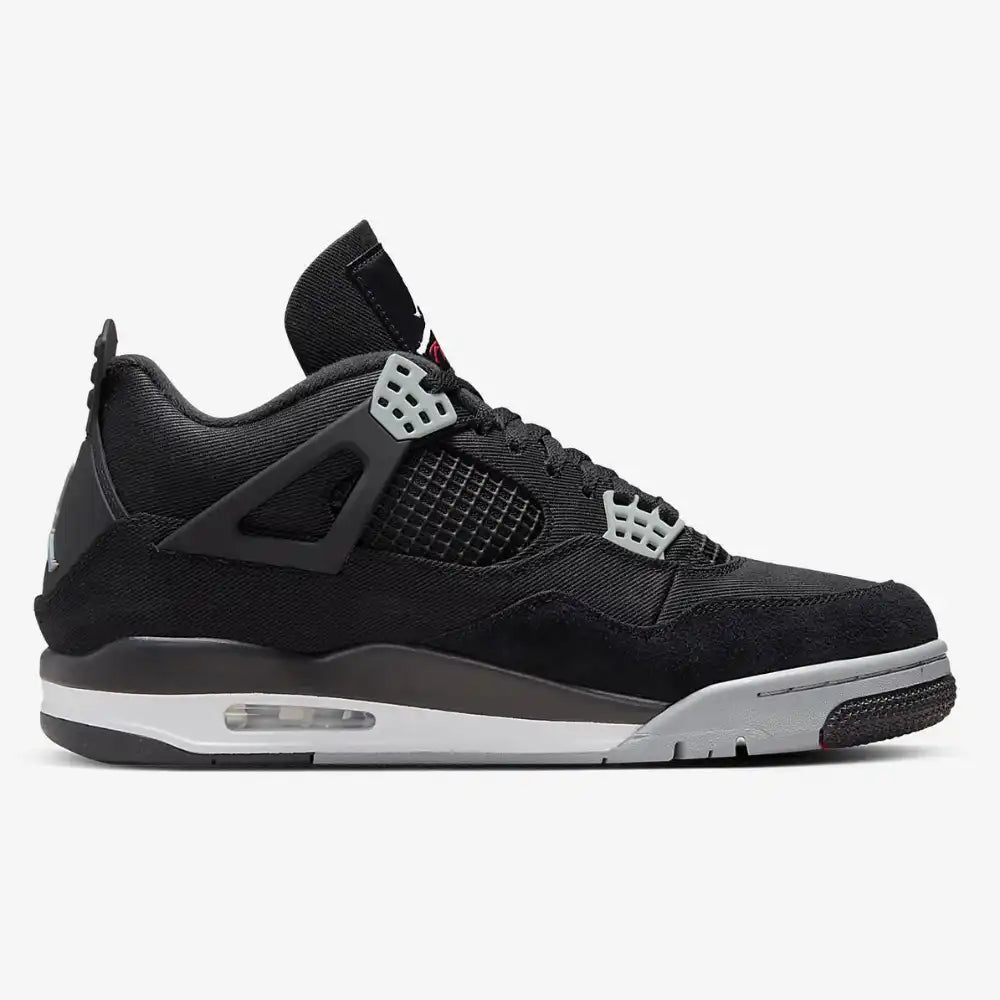 Air Jordan 4 SE Black Canvas - DRIP DOS ARTISTAS 