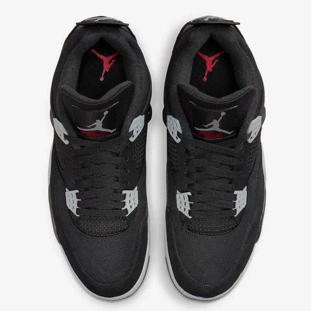 Air Jordan 4 SE Black Canvas - DRIP DOS ARTISTAS 