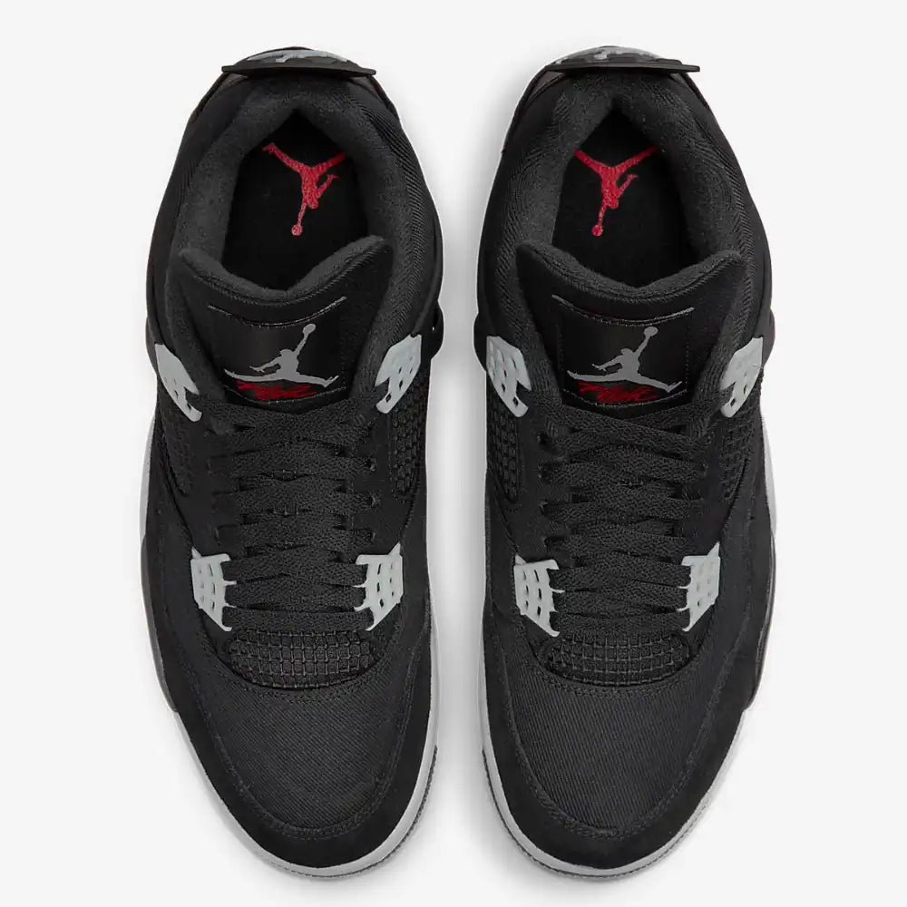 Air Jordan 4 SE Black Canvas - DRIP DOS ARTISTAS 