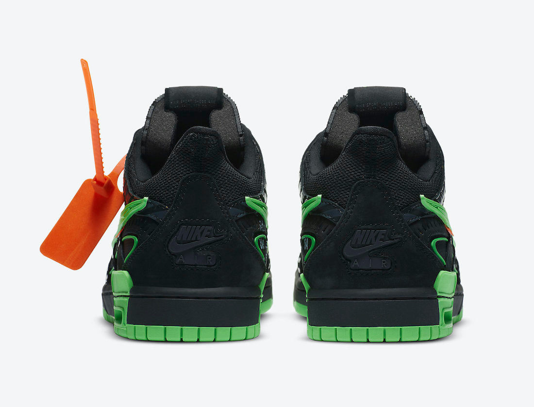 Off White x Nike Rubber Dunk Green Strike - DRIP DOS ARTISTAS 