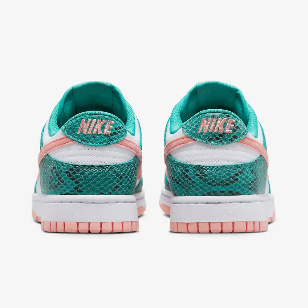 Nike Dunk Low Washed Teal Snakeskin - DRIP DOS ARTISTAS 