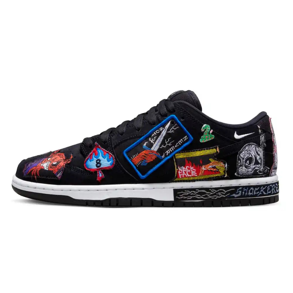 Neckface x Nike SB Dunk Low Pro Black - DRIP DOS ARTISTAS 
