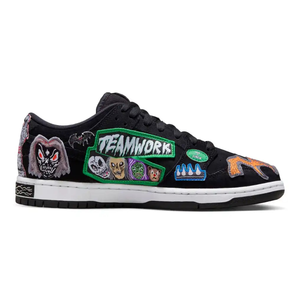 Neckface x Nike SB Dunk Low Pro Black - DRIP DOS ARTISTAS 