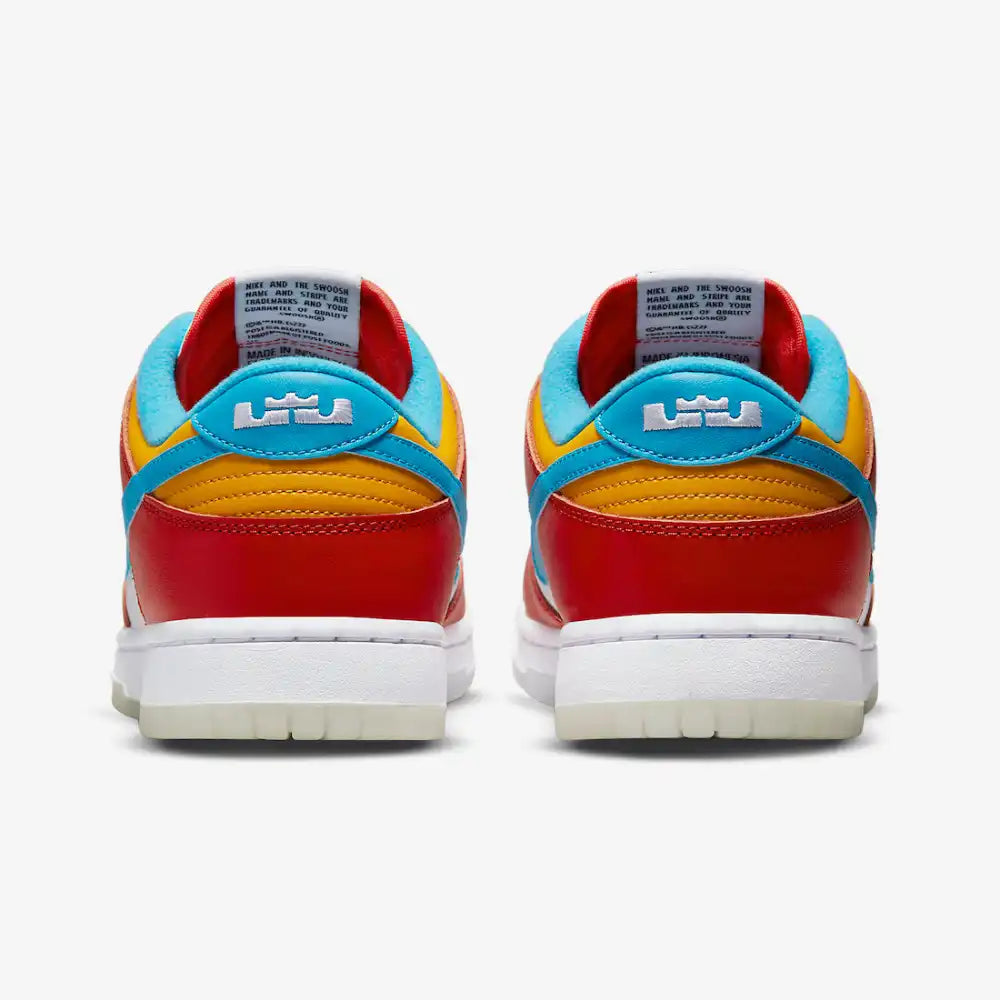LeBron James x Fruity Pebbles x Nike Dunk Low - DRIP DOS ARTISTAS 
