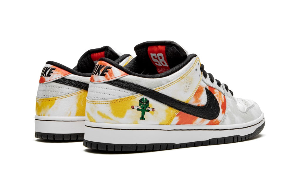 Nike SB Dunk Low Raygun Tie-Dye White - DRIP DOS ARTISTAS 