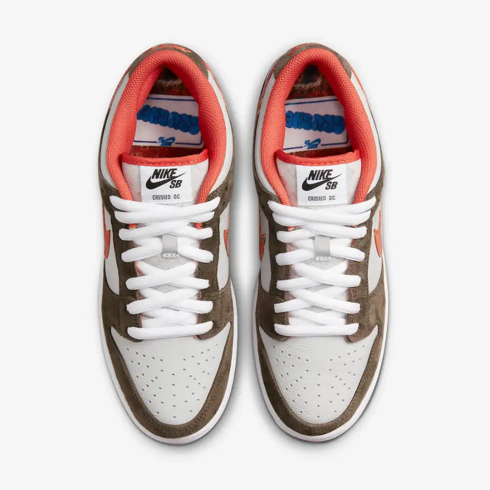 Crushed D.C. x Nike SB Dunk Low Golden Hour - DRIP DOS ARTISTAS 