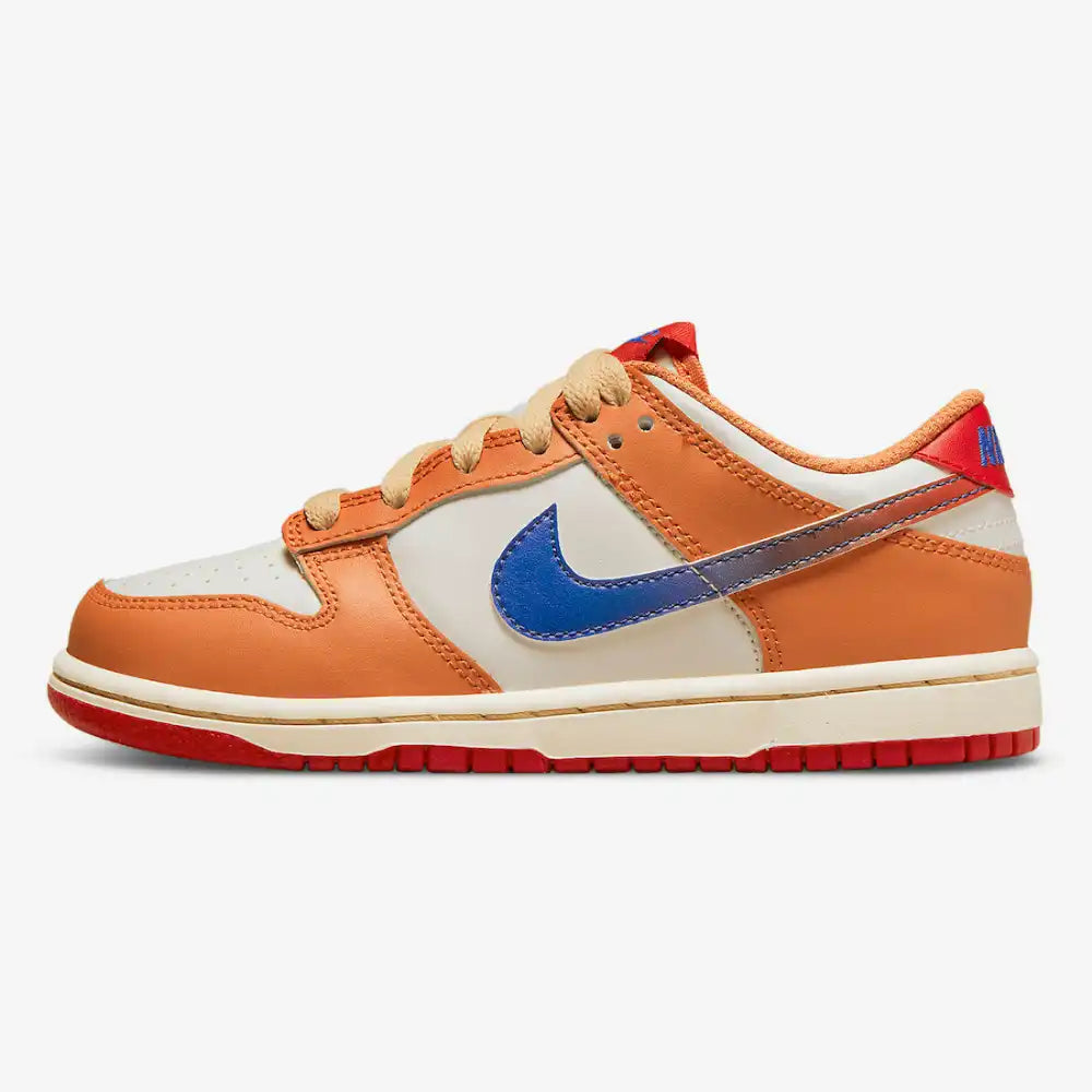 Nike Dunk Low GS Orange Blue - DRIP DOS ARTISTAS 
