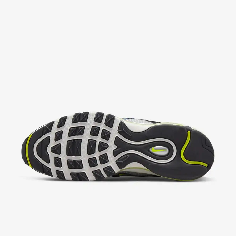 Nike Air Max 97 Atlantic Blue and Voltage Yellow - DRIP DOS ARTISTAS 