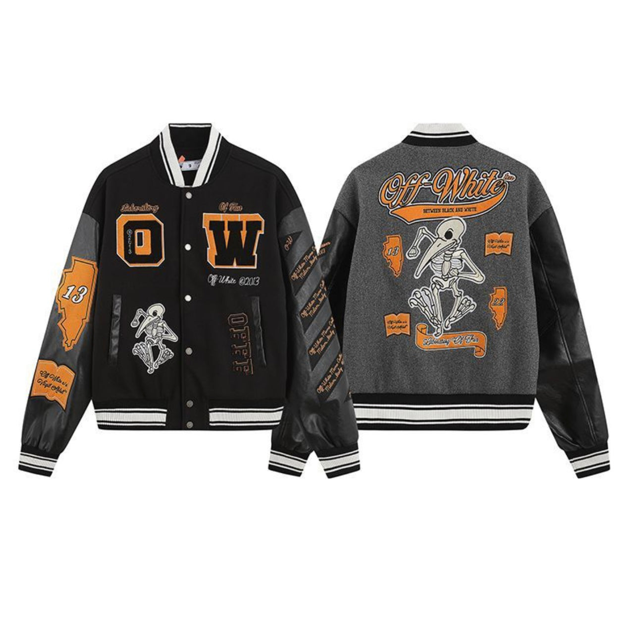 JAQUETA OFF WHITE - DRIP DOS ARTISTAS 