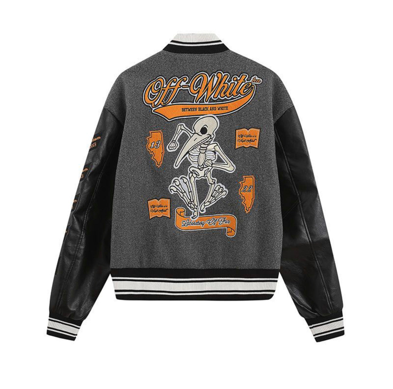 JAQUETA OFF WHITE - DRIP DOS ARTISTAS 