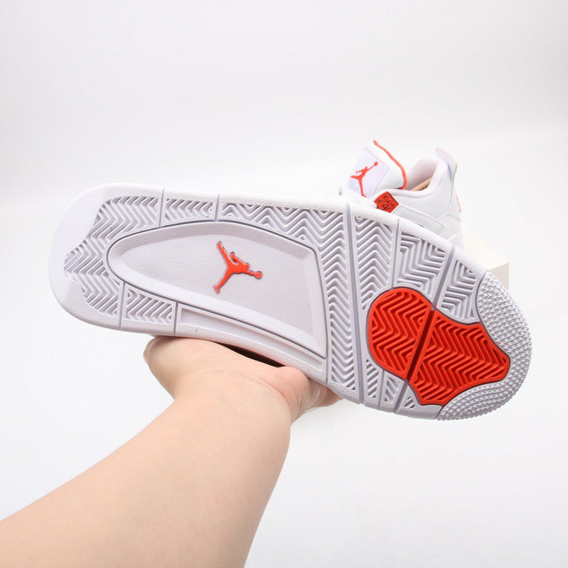 Air Jordan 4 “ Orange Metallic” - DRIP DOS ARTISTAS 